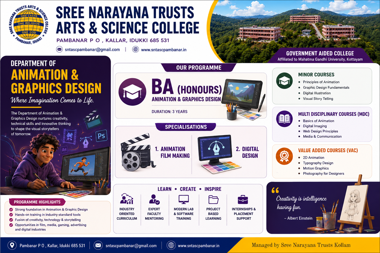 Department of  Animation & Graphics Design IMAGE